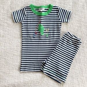 NWOT Magnolia Baby 2T Fishing Pajamas
